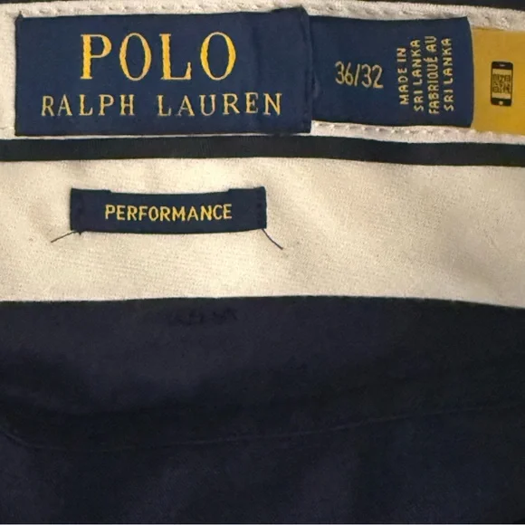 Polo Ralph Lauren Men’s Size 36X32 Navy Golf PerformancePants NWT